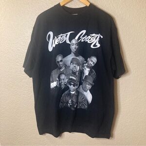 Shaka Wear West Coast Rap Kings Casual Hip Hop Affliction Style Streetwear Shirt